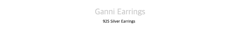 Ganni Earrings925 Silver Earrings